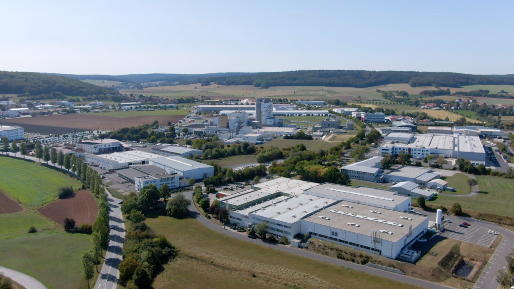 Industriegebiet Fulda West Luftaufnahmen